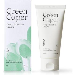 Natural Derma Project Green Caper Deep Hydration Cream (80 ml / 2,70 fl oz) Beroligende beroligende panthenol Hydrating til følsom og tør hud Ans