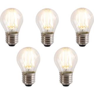 Sæt med 5 E27 3-trins dæmpbare LED-pærer P45 5W 700 lm 2700K