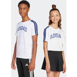 adidas adidas White Collegiate Graphic T-Shirt Kids