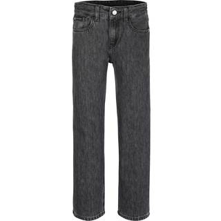 Mid Rise Straight Jeans - Blue - 6