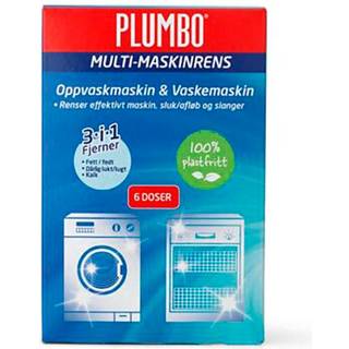Plumbo, Multi-Maskinsrens, 6 poser
