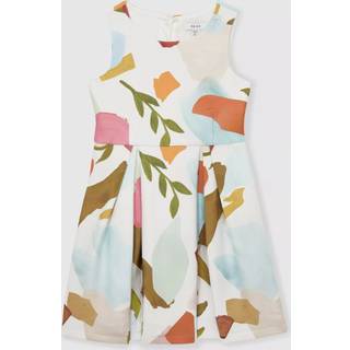 Reiss Reiss Multi Kitty 4-9 yrs Abstract Floral Scuba Dress - 110-116cm (5-6 Years)