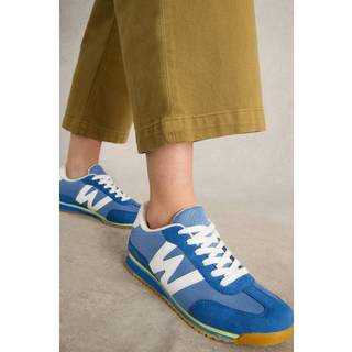 White Stuff White Stuff Blue Lucy Trainers