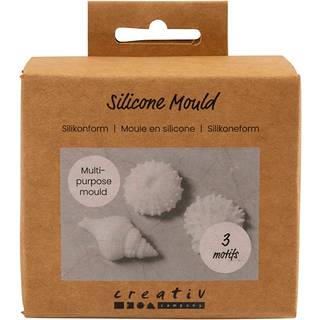 Silikoneform - Marine dyr, 3 stk