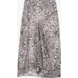 Falda Lisanne - Mujer - Black And Ecru - Talla 38 - Isabel Marant