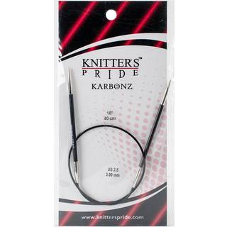 Karbonz Fast cirkulære nåle 16-størrelse 2,5/3mm