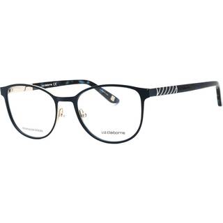 Liz Claiborne L 459 0PJP 50 Briller Kvinder Blue - Dark Blue On Gold - 50mm