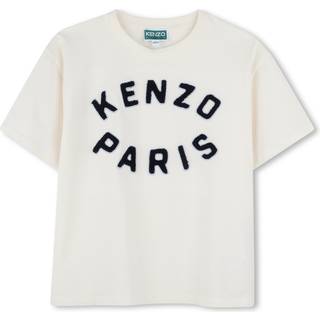 KENZO KIDS Kenzo Kids Short Sleeve Logo White T-Shirt