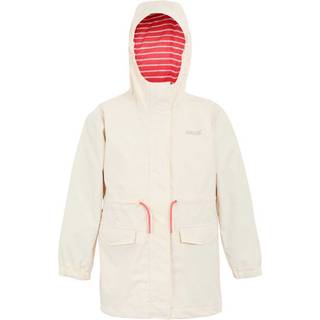 Regatta Regatta Cream Girls Ballina Waterproof Jacket
