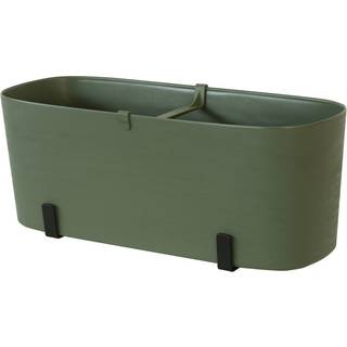 Selvvandende Altankasse - Grøn - Ø: 50x17 cm H:19 cm