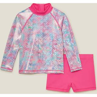 Angels By Accessorize Piger Mermaid Rash Svømmesæt1.5 - 2 år (86 - 92cm)