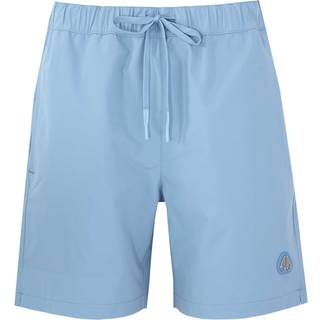 Moose Knuckles Logo Shorts Swim Short in Sea Blue | Moose Knuckles | Norton Barrie - XL