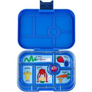 Yumbox Madkasse - Original - 6 rum - Surf Blue/Funny Monsters