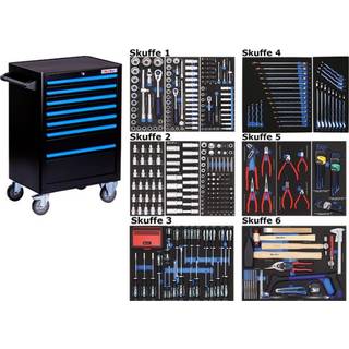 BaTo Værktøjsvogn m/ 468 Dele