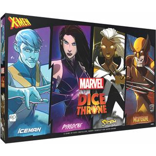 Marvel Dice Throne: X-Men Box 1 (Iceman, Psylocke, Storm, Wolverine)