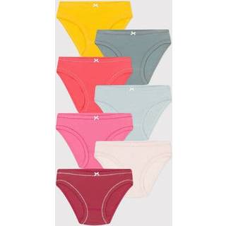 Petit Bateau 7-pak Trusser Panacotta Petal Peachy 2 Y  Lyserød  2 år  kvinde