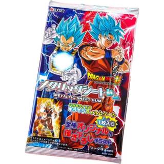 Corris 6 x Dragon Ball Tyggegummi m. Samlekort 3,5g