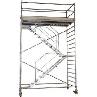 CUSTERS Trappetårn 130x305cm - 8,5m arb.h.