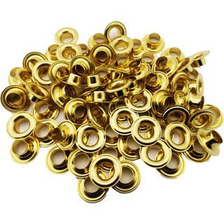 C.S. Osborne Brass Grommets & Washers #G1-2 St?rrelse 2 (3/8 """" Hul) 144 s?t