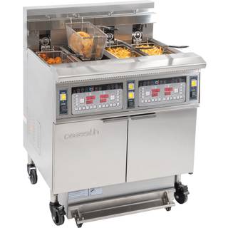 Elfrituregryde med filtrering 4 x 12 liter 17+17kW