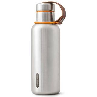 Black + Blum Insulated Water Bottle Small 500 Ml - Silver/Orange - Str. 500ml - Termoflaske