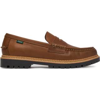 Polo Ralph Lauren Polo Ralph Lauren Brown Jett Penny Leather Loafers Shoes