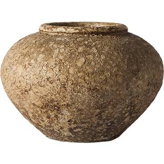 Luna er 18 cm, beige.