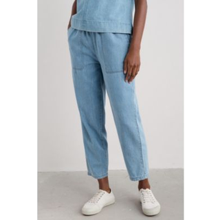 Seasalt Cornwall Sholl Denim Hør Joggingbukser50