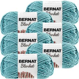 Bernat Blanket Yarn-6/PK-Light 6/Pk Light Teal 6 Pack