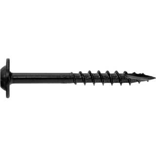 #8 x 1-5/8 """" Round Washer Head Truss Head Screw. Torx/Star Drive Head Wood Screws. Multipurpose skabsm?bler sidespor og trim og generel konstruk