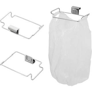 Stativ til affaldsposer - Rustfri stål - 22,5x14,3 cm