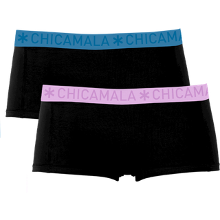 Meisjes 2-pack Boxershorts Effen