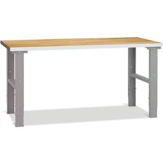 Filebænk med eg bordplade 1500x800mm