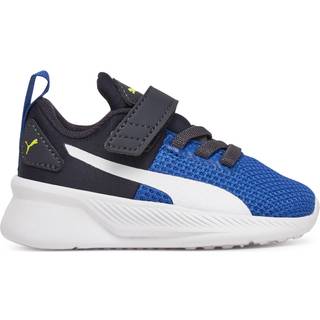 Puma Flyer Runner Babies&#39; Trainers, Blue, Size 25, Shoes - White - 25