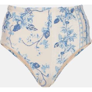 Agua by Agua Bendita Magenta floral bikini bottoms - blue - M