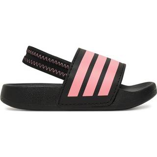 Adilette Estrap Kids sandaler - Core Black / Bliss Pink / Core Black - 23