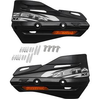 Zeta XC Flasher Black Hand Shields (par) til rustningsh?ndbeskyttelser