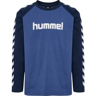 Hummel Boys  Langærmet T-shirt, True Navy, 140