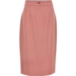 Dolce&Gabbana DG virgin wool pencil skirt - pink - S