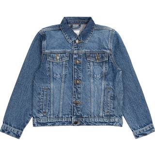 The New Navis Denim-jakke Medium Blue Denim 7-8 Y  Blå  7-8 år  mand