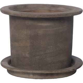 Ernst Krukke Med Underkop Ø18 Cm - Krukker Terrakotta Terracotta - 368617