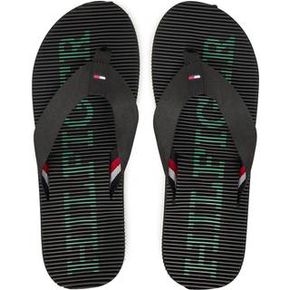 Logo Massage Footbed Flip-Flops