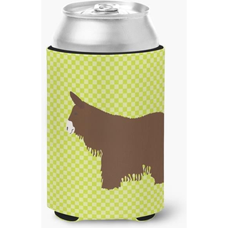 """" Caroline's Treasures Poitou Poiteuin Donkey Green Decorative kan hugger flerfarvet """"