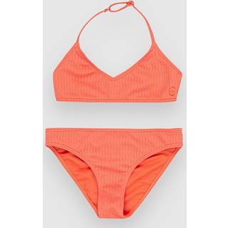 Roxy Girl's Lagos Triangle Bra Set Bikini Børn størrelse 12 Years farve rød