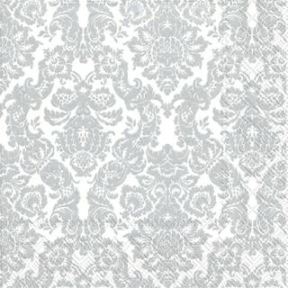 Boston International IHR Paper Servietter 20-tæller frokoststørrelse sølv