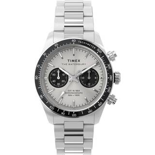 TIMEX Waterbury Heritage i stål med lænke