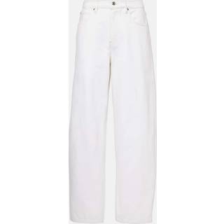 Frame Low Slung barrel-leg jeans - white - 30