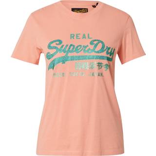 Superdry Superdry Orange VL Rhinestone Slim Fit T-Shirt