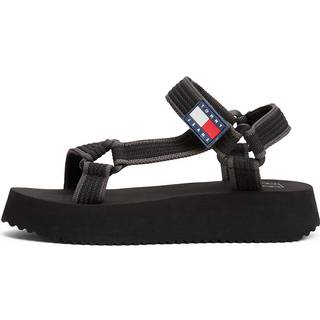 Webbing Cleat Platform Sandals