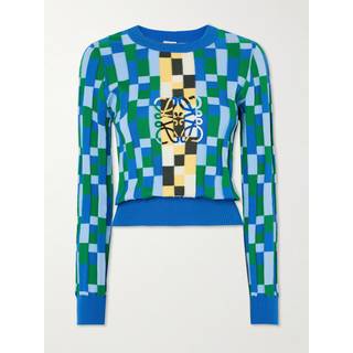 Loewe Anagram cotton sweater - multicoloured - XS
